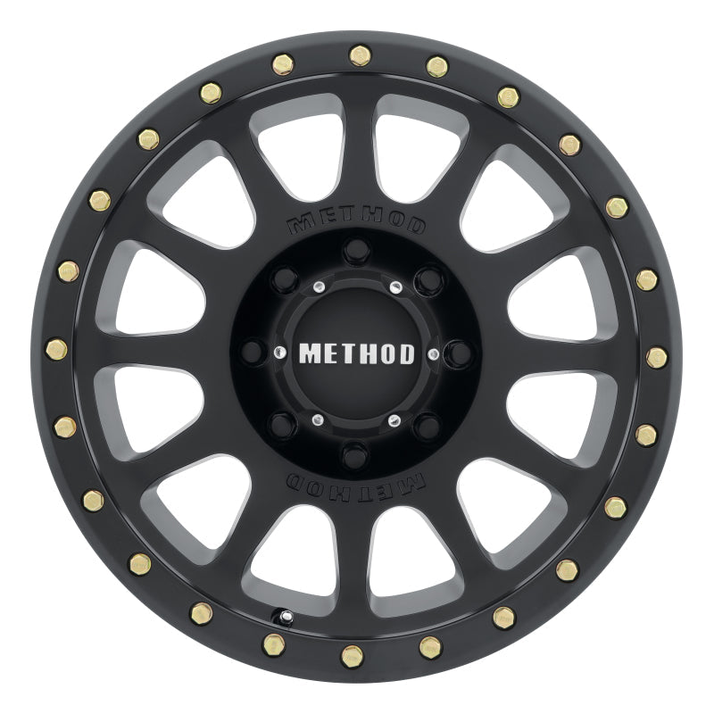 797 Offroad Method MR305 NV 18x9 -12mm Offset 8x170 130.81mm CB Matte Black Wheel