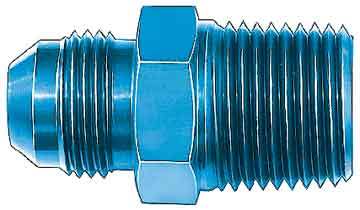 Aeroquip Str Alum #4 Flare 1/8in Pipe - FBM2001