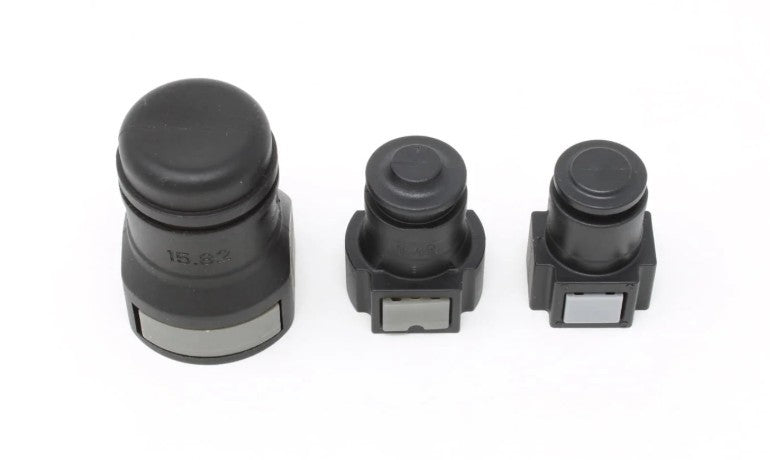 Aeromotive Cap Kit Quick Connect 1x 5/8 1x 3/8 1x 5/16 - 65606
