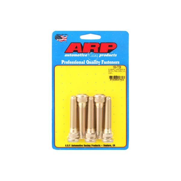 ARP 12mm x1.25 x 2.535 Wheel Stud Kit (5pk) Subaru - 1007729