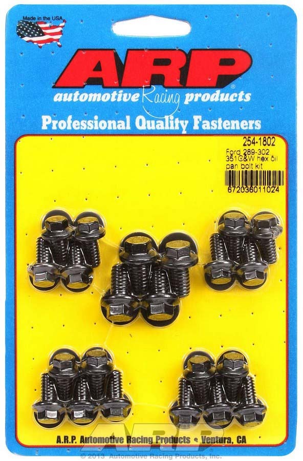 ARP SBF SBF Oil Pan Bolt Kit - 2541802