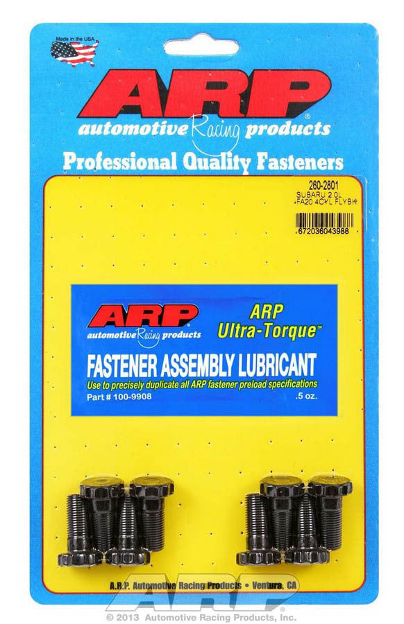 ARP Flywheel Bolt Kit Subaru 2.0L FA20 - 2602801