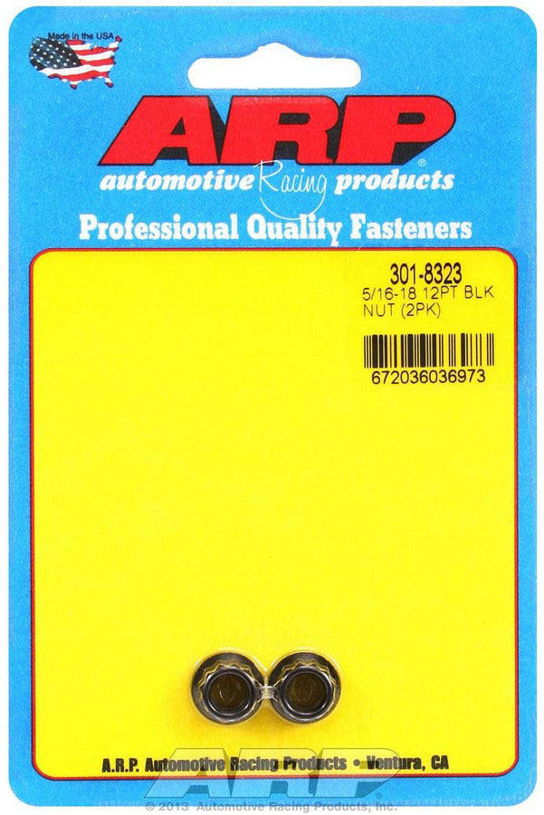 ARP 5/16-18 12pt Nut Kit 2pk - 3018323