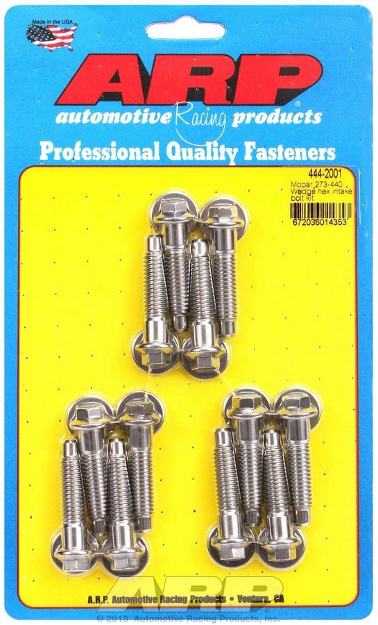 ARP Intake Bolt Kit Mopar Hex Stainless - 4442001