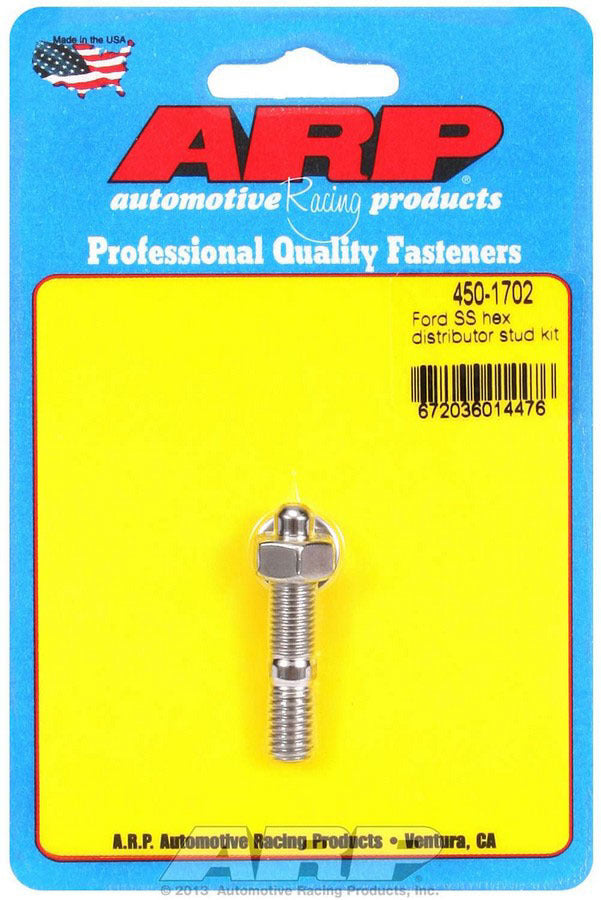 ARP Ford S/S Distributor Stud Kit 6pt. - 4501702