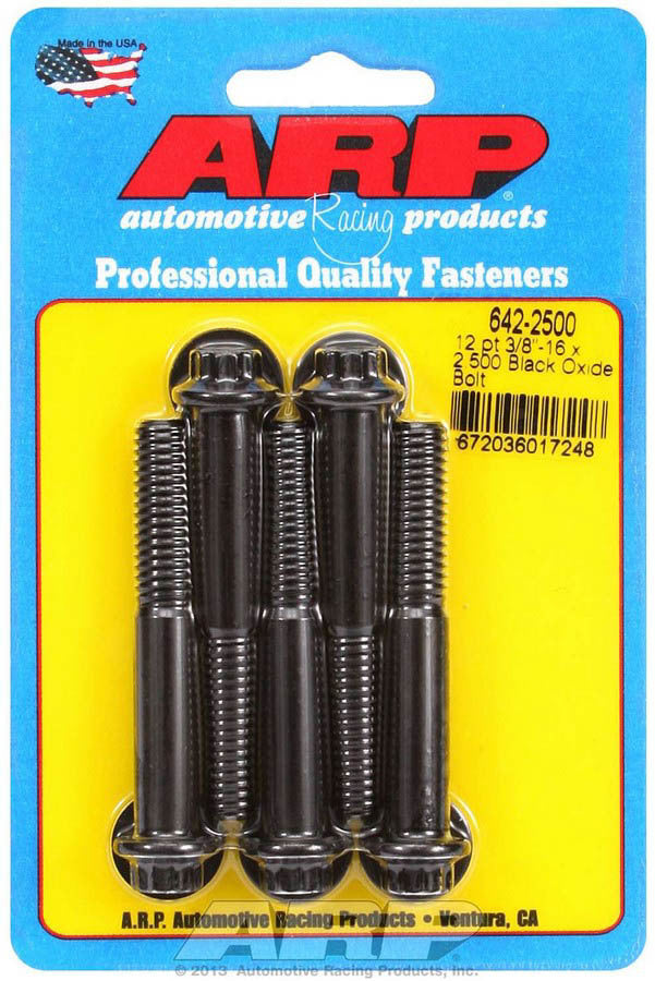 ARP Bolt Kit - 12pt. (5) 3/8-16 x 2.500 - 6422500