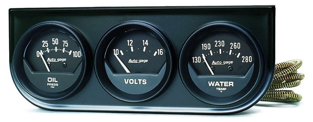 AutoMeter Nd Gg Console Oilp/Wtmp/Vlt - 2348