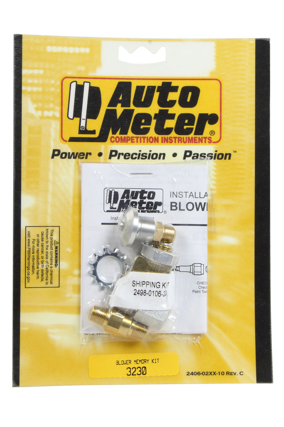 AutoMeter Td Memry Kit Fr Mechanical B - 3230