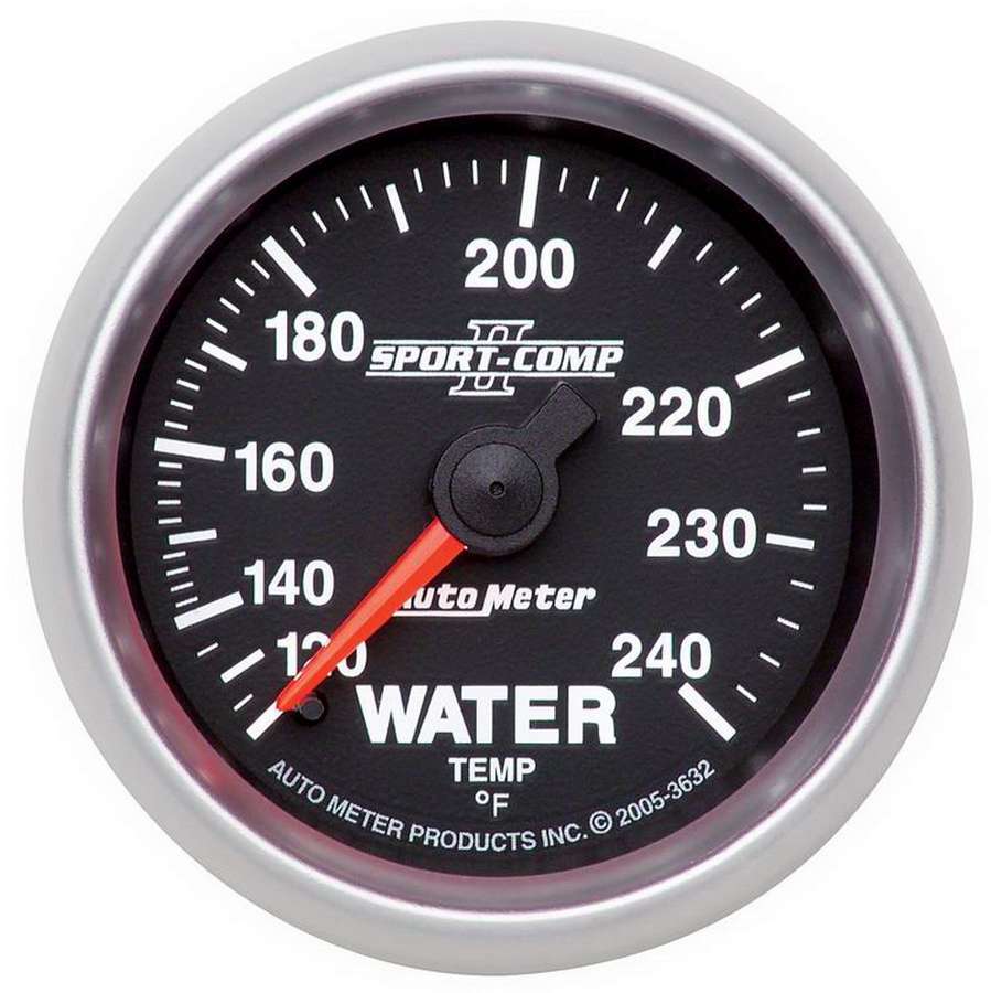 AutoMeter Td Gaug Water Temp 2 1/16 - 3632