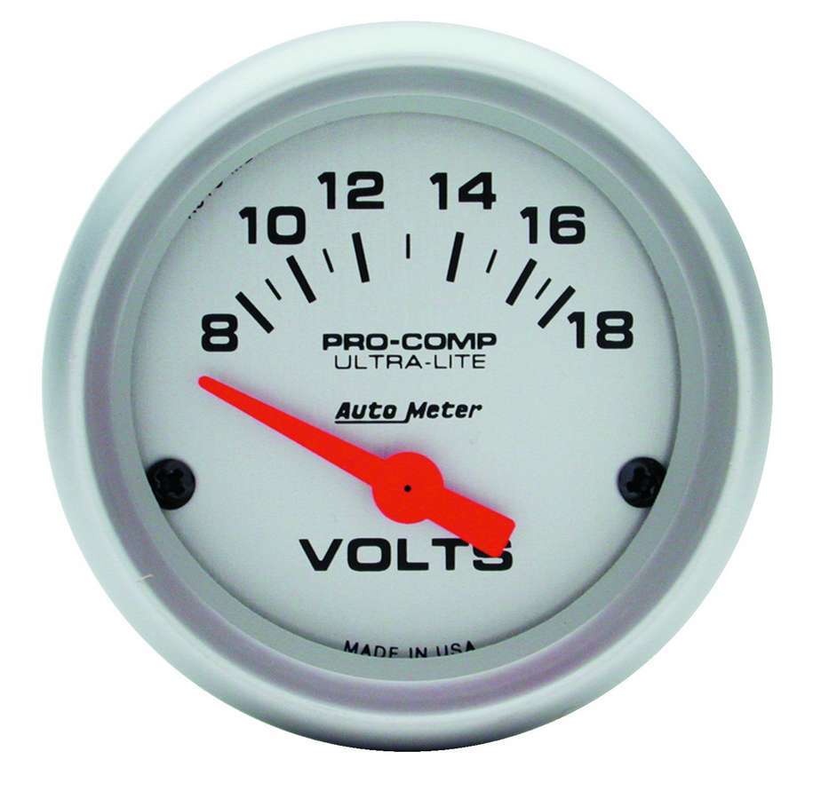 AutoMeter TD Gge Voltmeter 2 1/16 1
