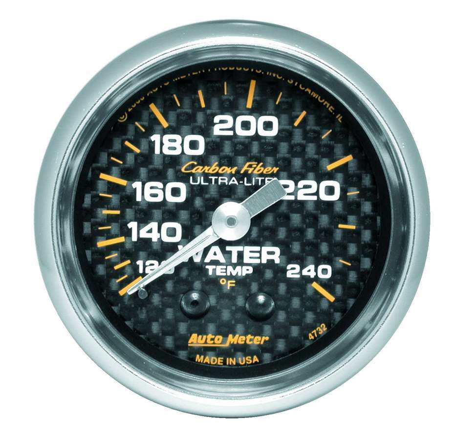 AutoMeter Td Gaug Water Temp 2 1/16 - 4732