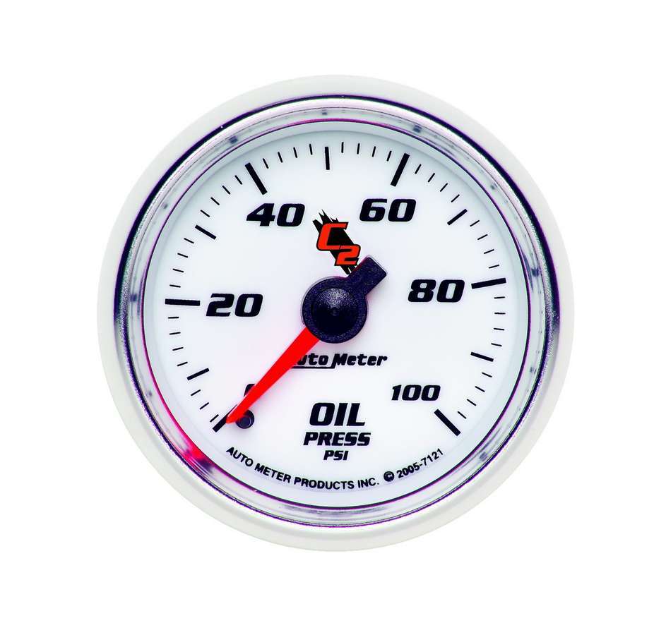 AutoMeter Td Gaug Oil Pressure 2 1/16 - 7121