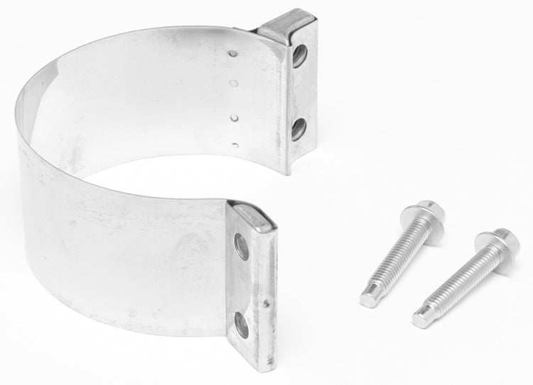 Dynomax 2.5in Butt Joint Clamp SS - 33240