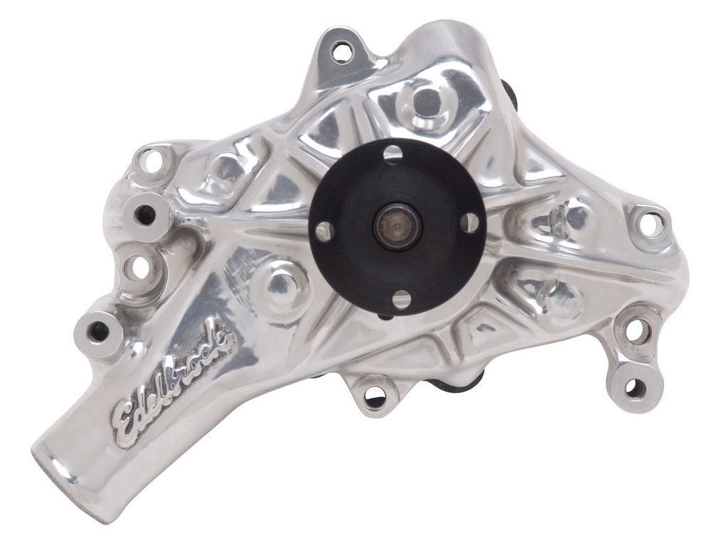 Edelbrock Water Pump Polshd Aluminum Lng Small Block - 8821