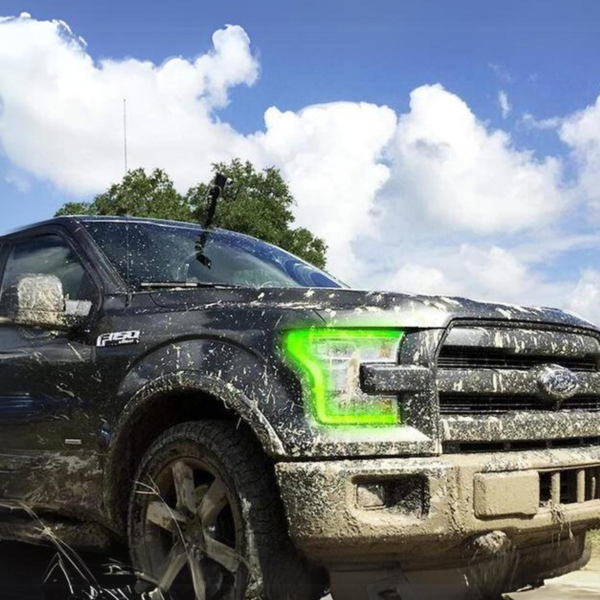 RGB Halo Kits Ford F150 multicolor Flow DRL Boards (2015-2017)