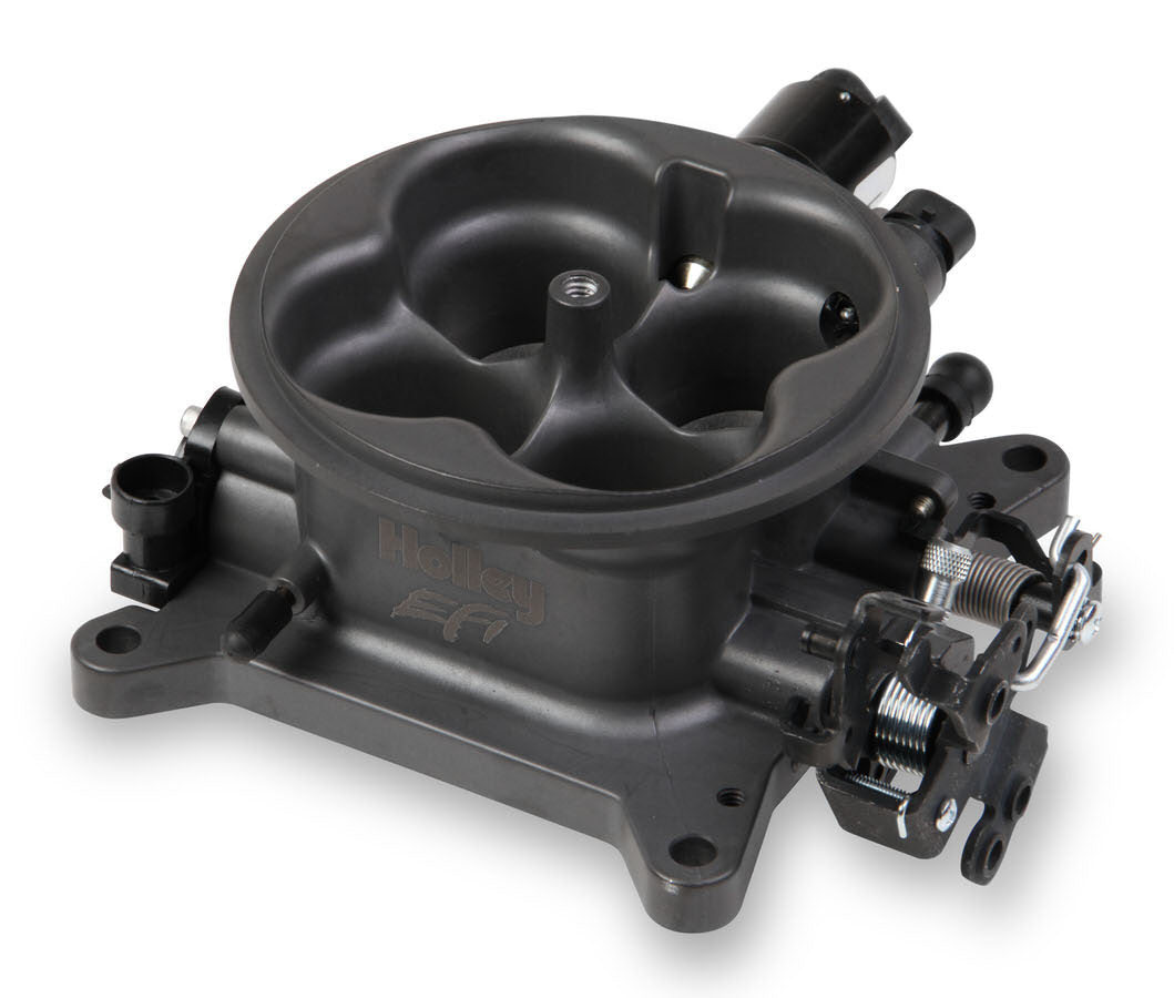Holley MPFI Throttle Body 1000 CFM Hard Core Gray - 112587