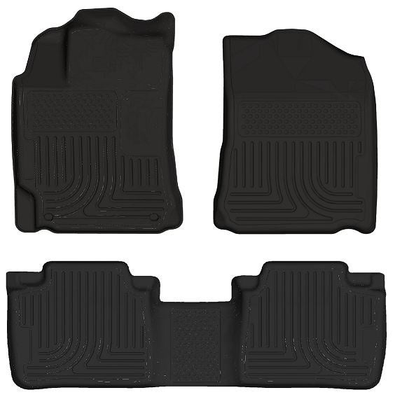 Husky Liners Mats Floor Rubberized SET/3