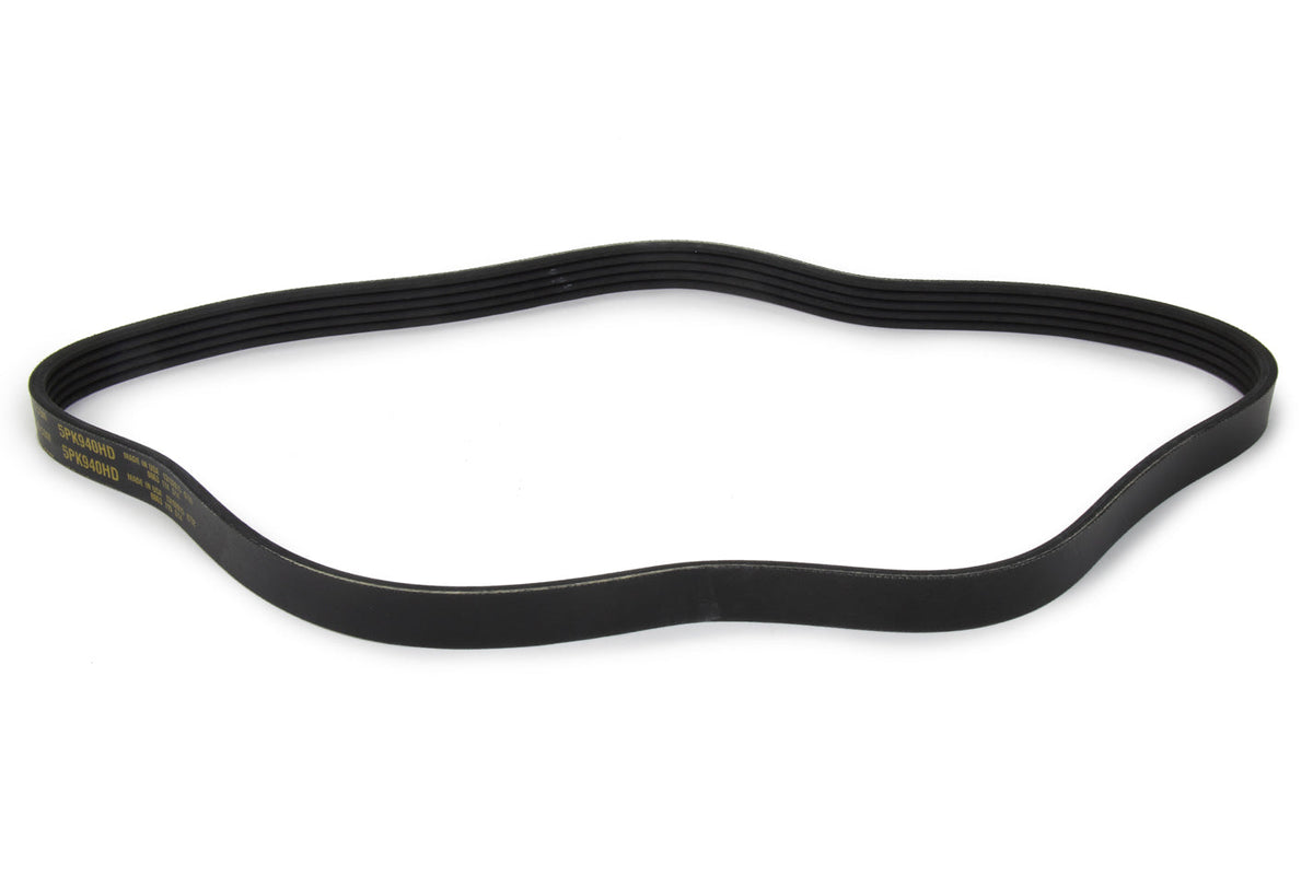 Serpentine Belt 37.008in Long 5 Rib - 5PK940HD
