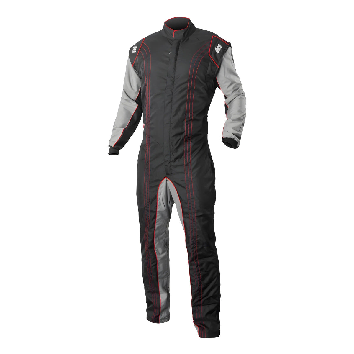 Suit Karting GK2 Adult 3X-Large Black/Red - 10GK2R3XL