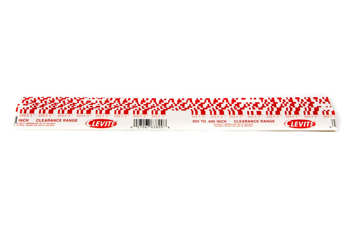 Clevite Plastigage - Red .002in- .006in - M77MPR1