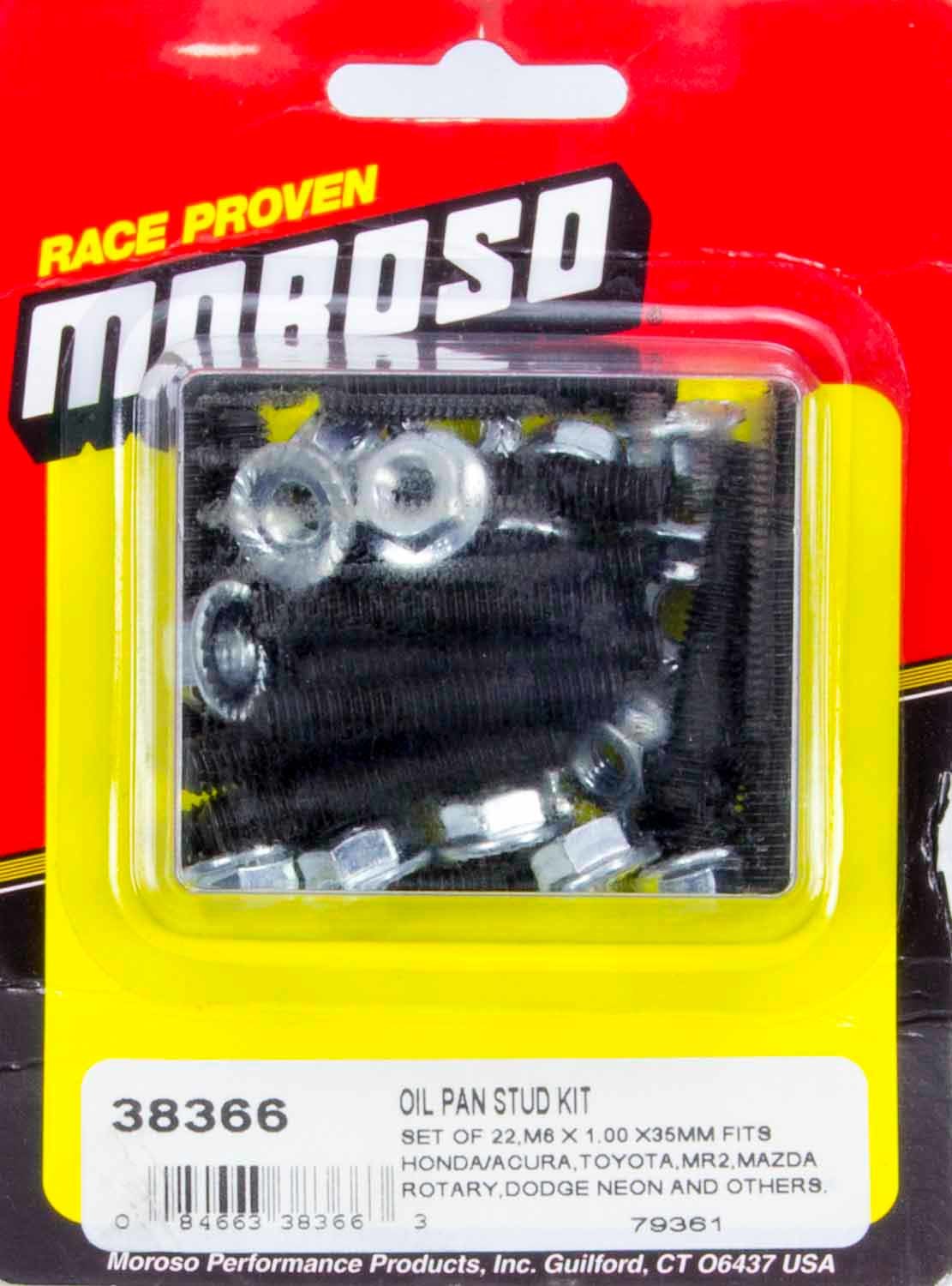 Moroso Oil Pan Stud Kit - 38366
