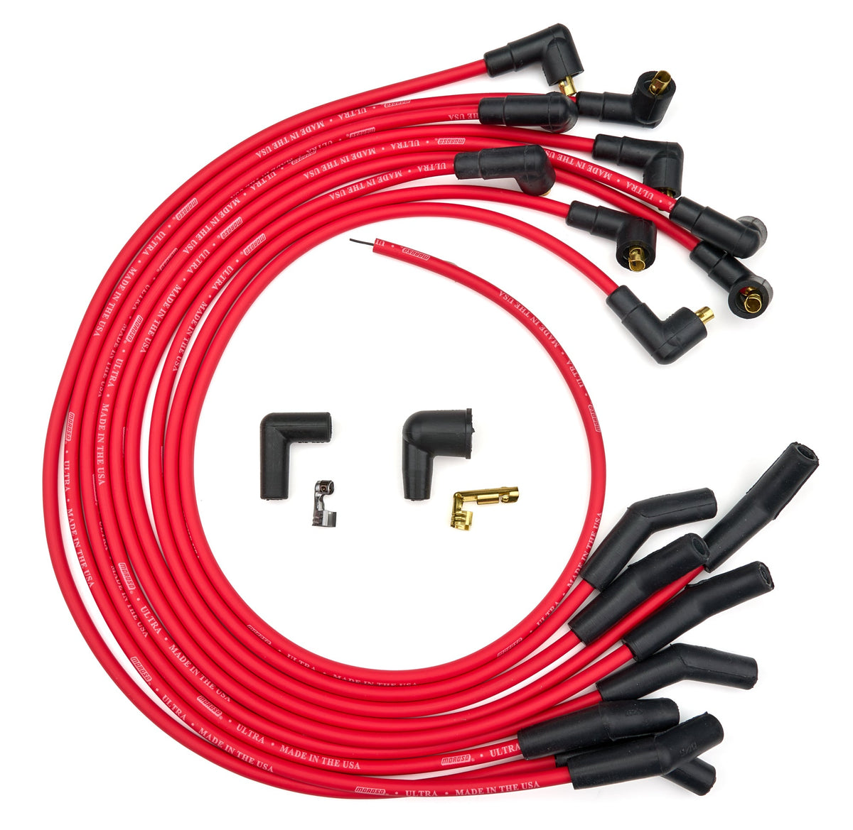 Moroso Ultra Plug Wire Set SBF 351W Red - 52073