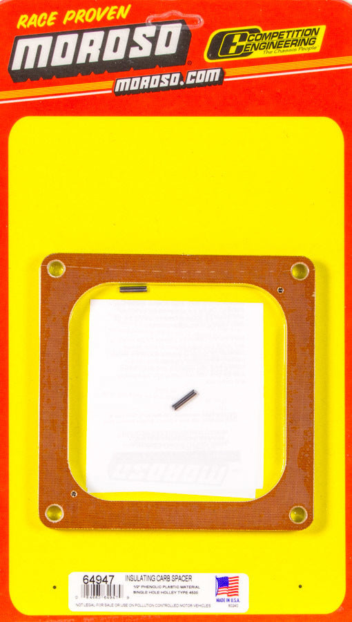 Moroso Phenolic 1/2in Open - 64947