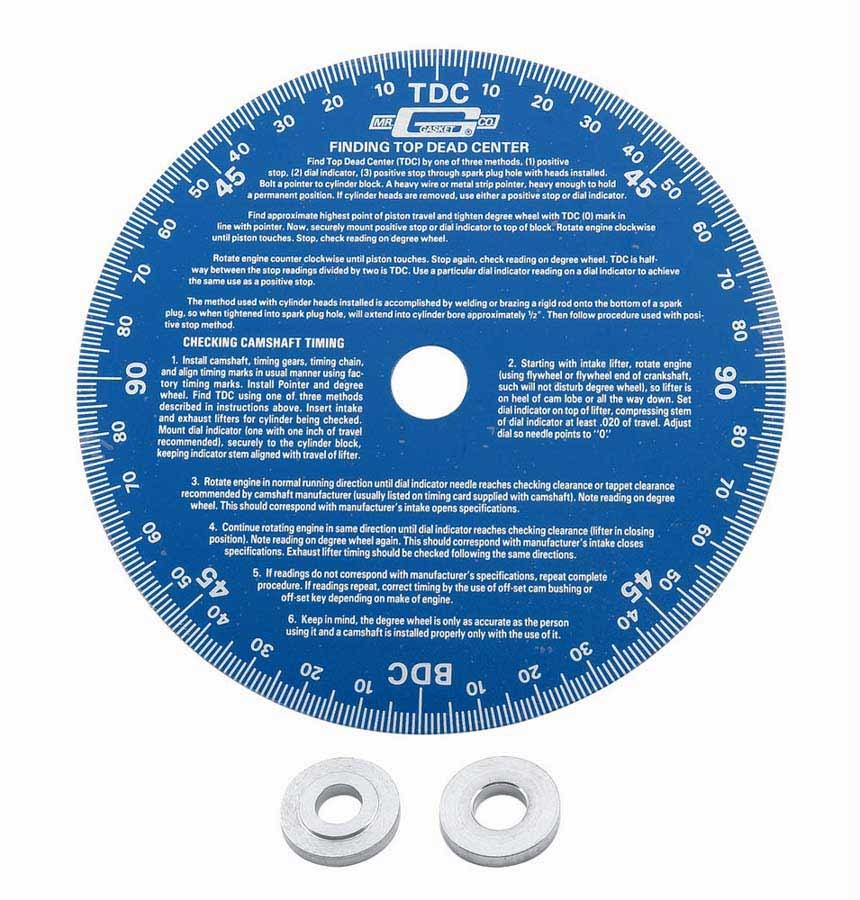 Mr. Gasket Universal Degree Wheel - 1570