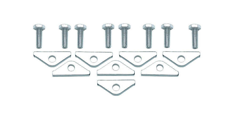 Mr. Gasket Chrome V/C Bolts & Tabs - 9887