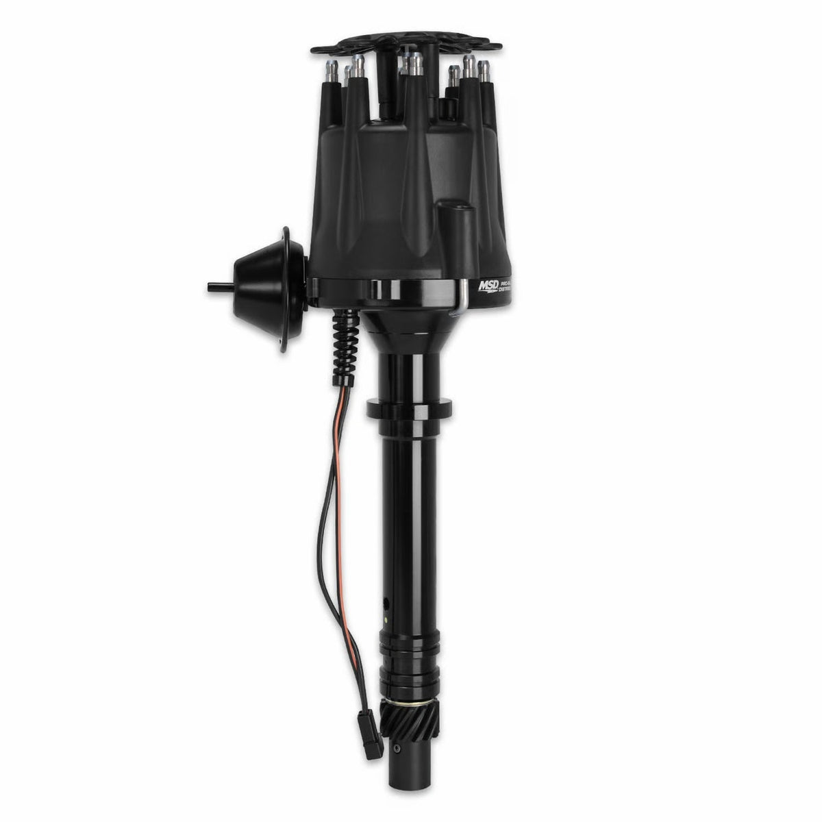 MSD Chevy Black. V8 Pro Billet - 83613
