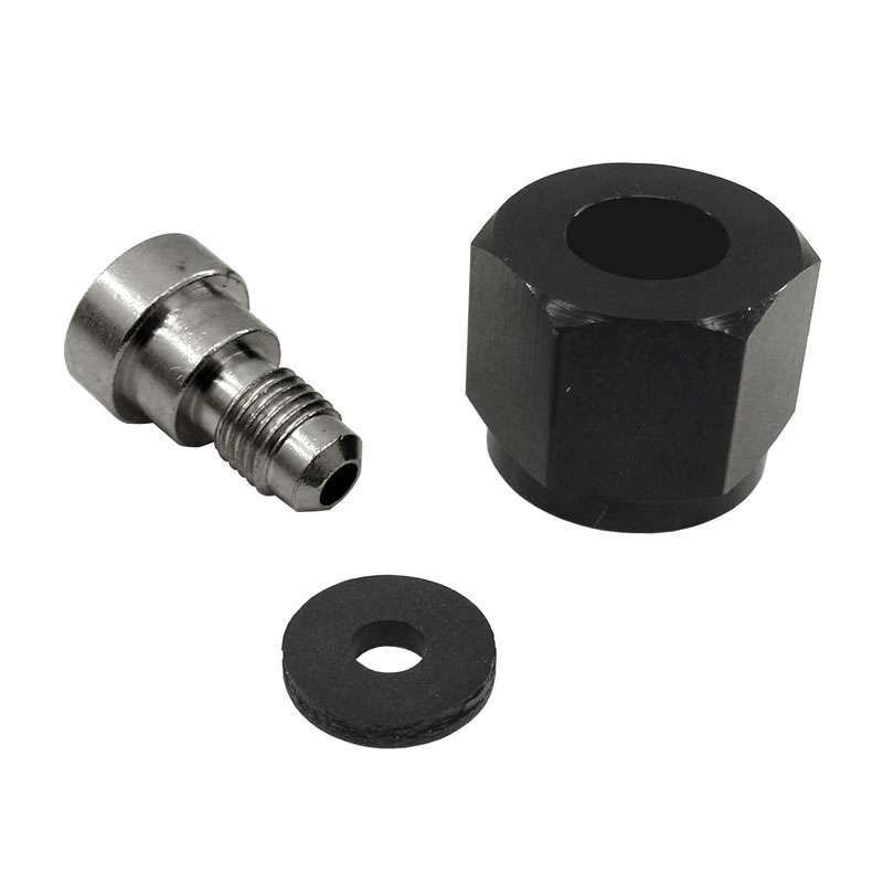Nitrous Express 4an Bottle Nipple & Nut For CO2 Valve - 11713