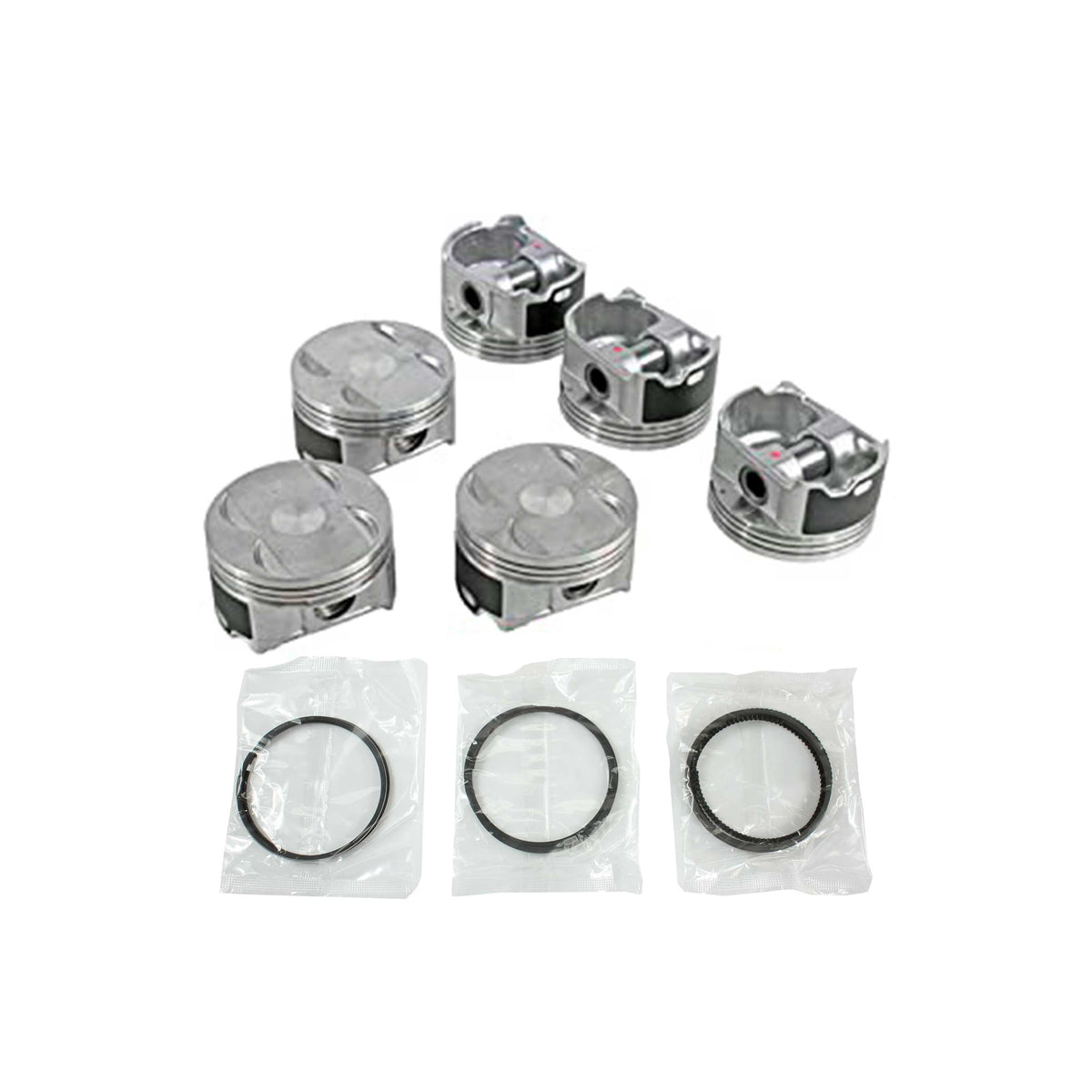 DNJ Piston and Ring Set 2008-2011 Honda 3.5L