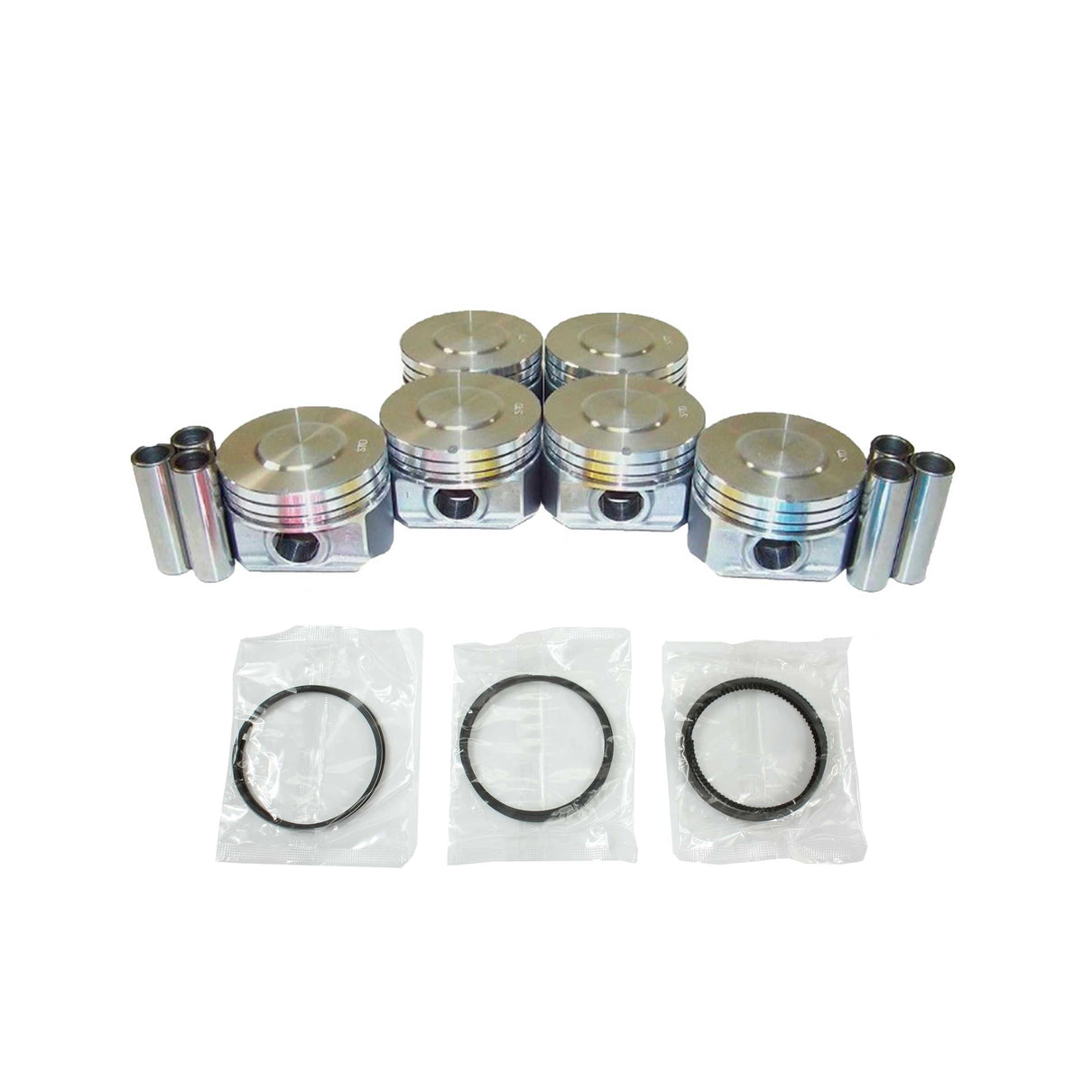 DNJ Piston and Ring Set 2002-2008 Ford, Mazda, Mercury 3.0L
