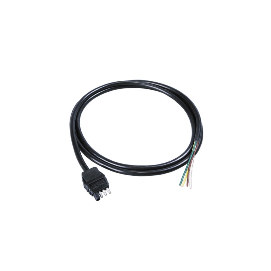Wesbar 4-Flat Trailer End Conne ctor 8ft Jacketed Cable - 787268