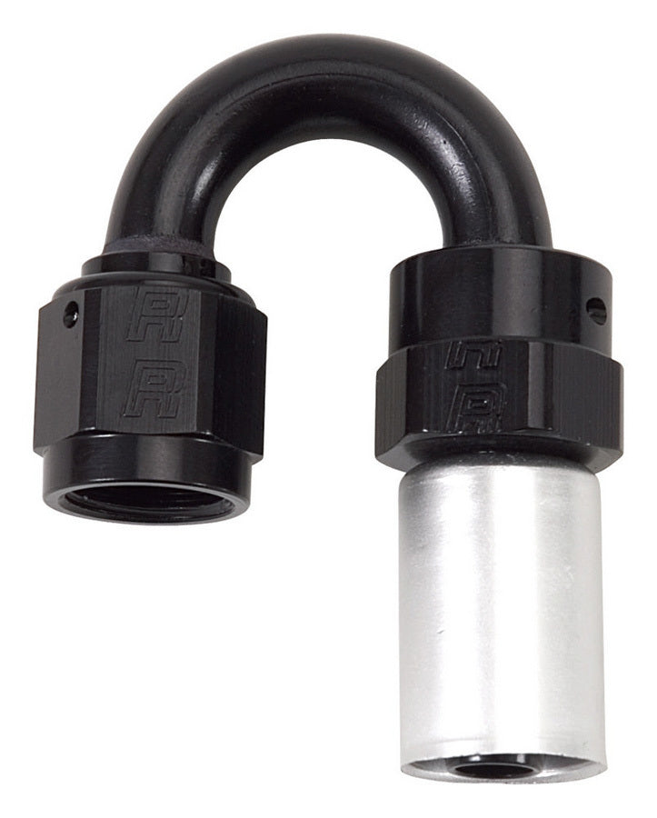 Russell #6 180 Deg Hose Fitting P/C Crimp-On - 610513