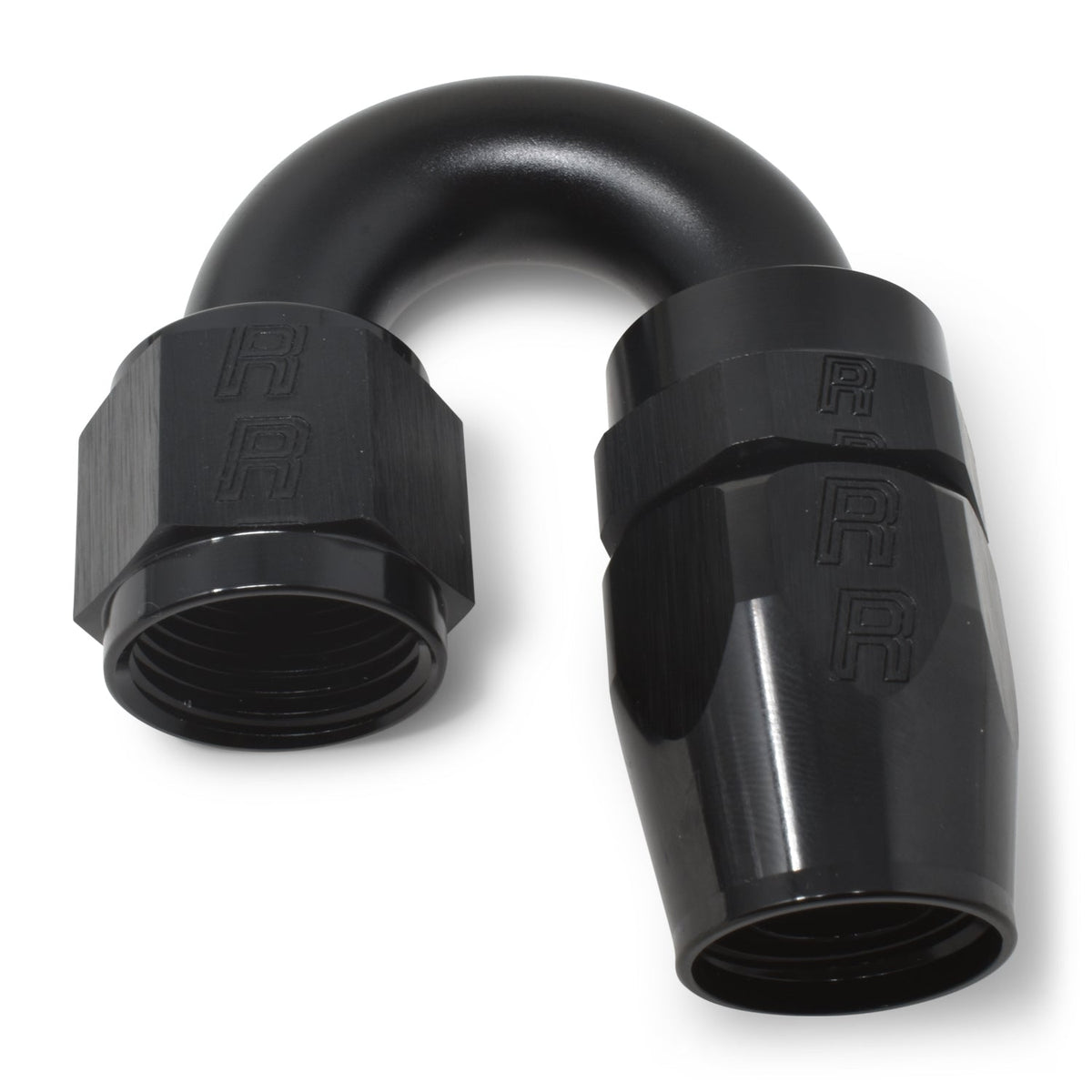 Russell 10AN 180Deg Hose End ProClassic Swivel Black - 613525