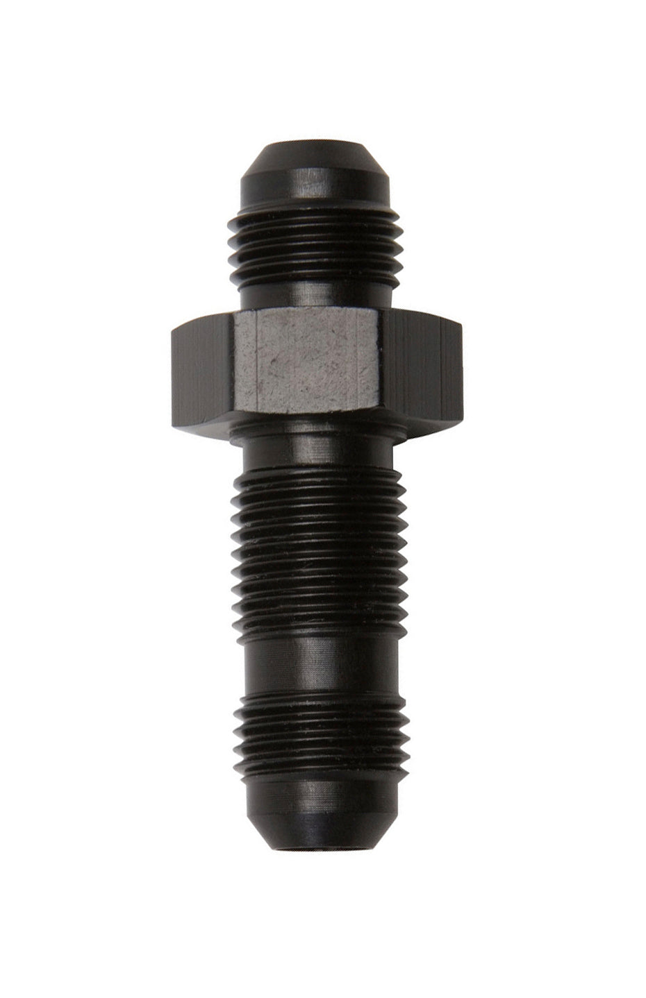 Russell #6 Str Bulkhead Fitting Black - 661183