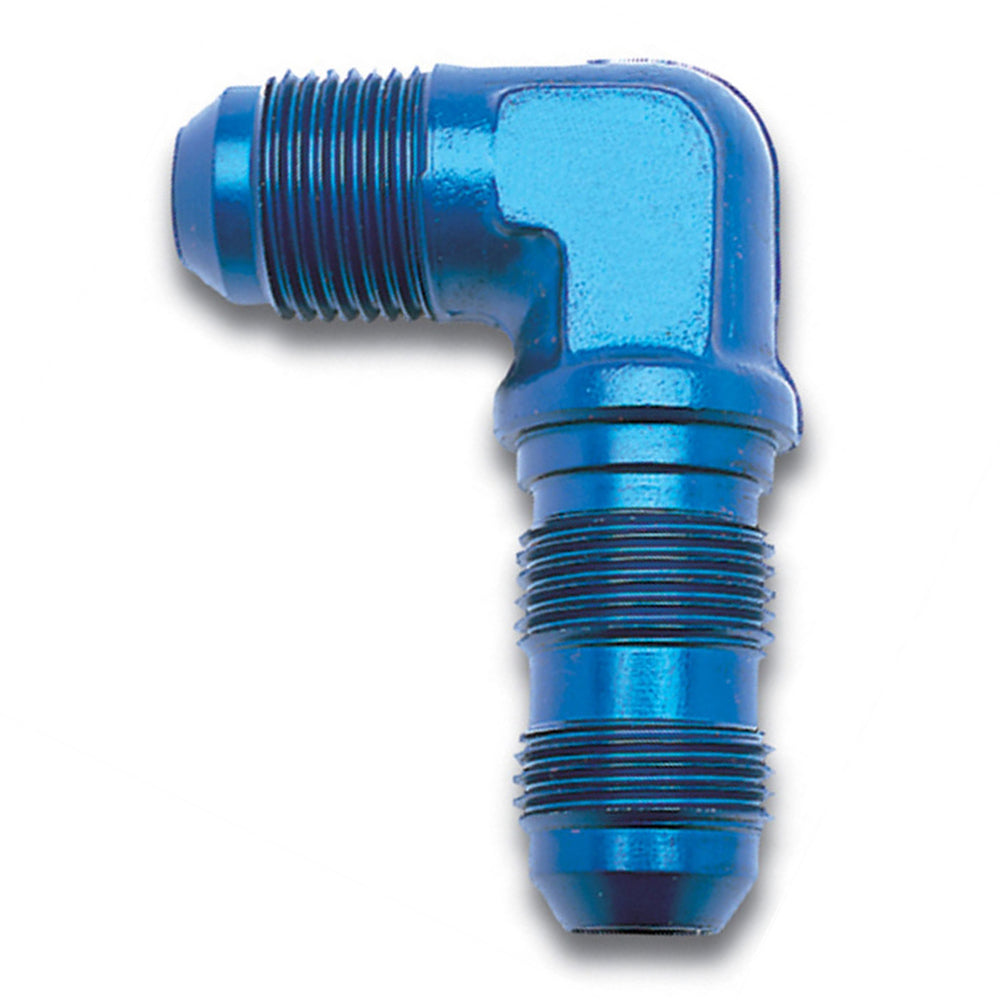 Russell 6AN 90Deg Bulkhead Blue - 661250