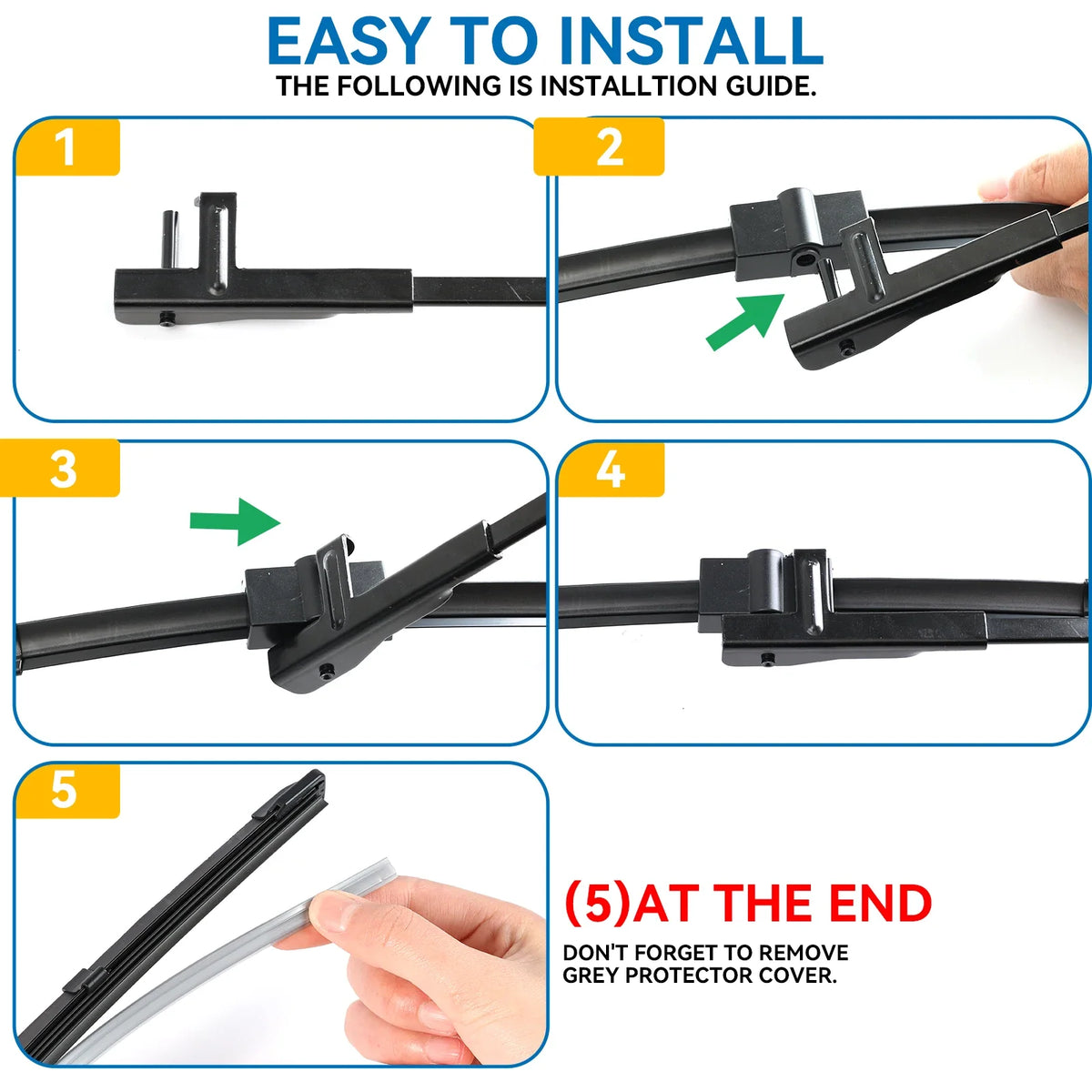 Windshield Wiper Blades For Ford Focus MK2 2004-2011 | Front Window Car Wiper Set