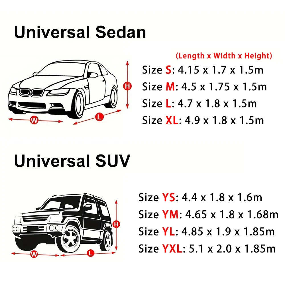 Four Seasons All-Season Car Cover | Sun, Snow & UV Protection for SUV and Sedan