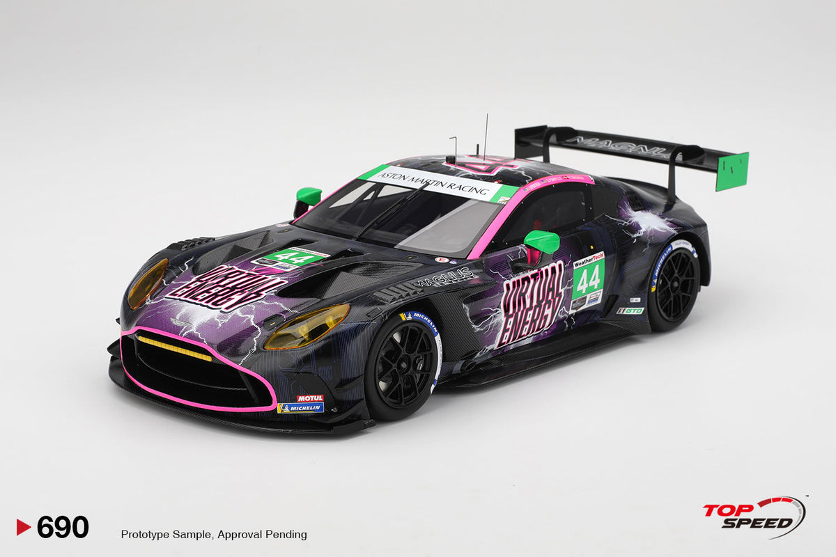 Topspeed Aston Martin Vantage GT3 EVO #44 Magnus Racing 2025 IMSA Watkins Glen 6hr 1:18