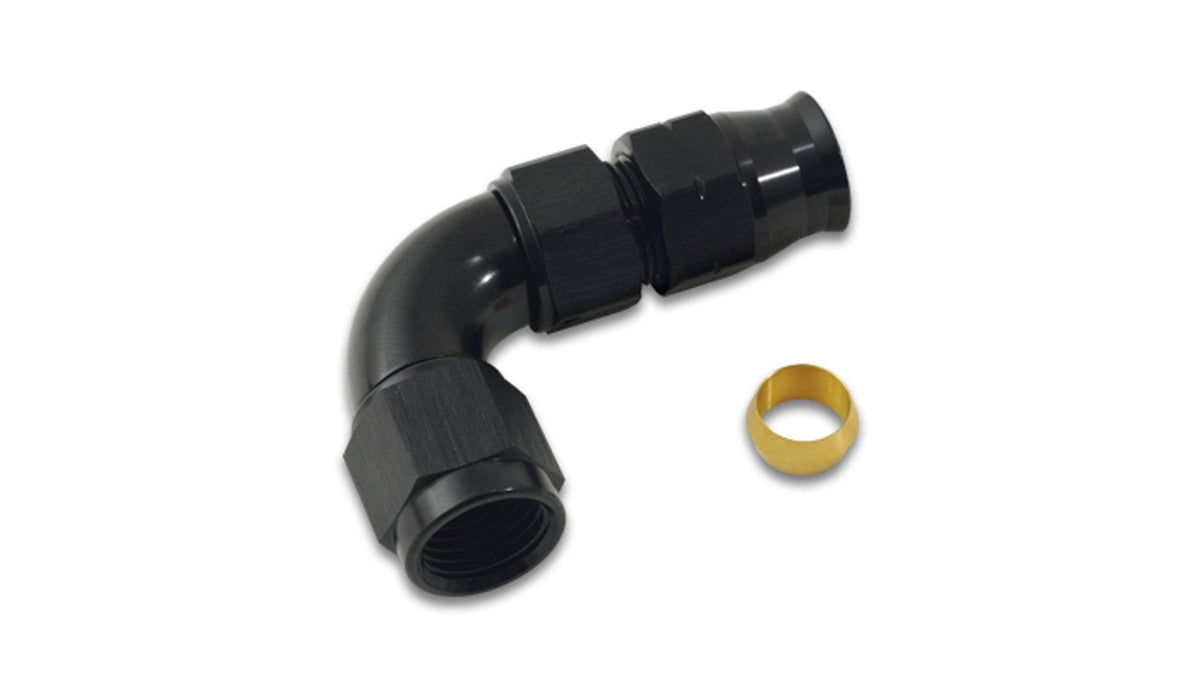 Vibrant Performance Fitting Tube Adapter 9 0 degree -6AN Female to - 16565