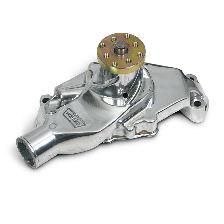 Weiand Water Pump SBC Acton Polish