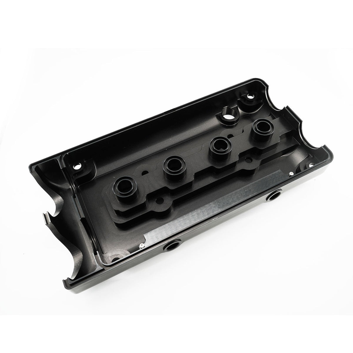 Bull Boost Billet B Series Vented Valve Cover Baffle B16 B18 AN10 For Honda Acura DOHC Vtec