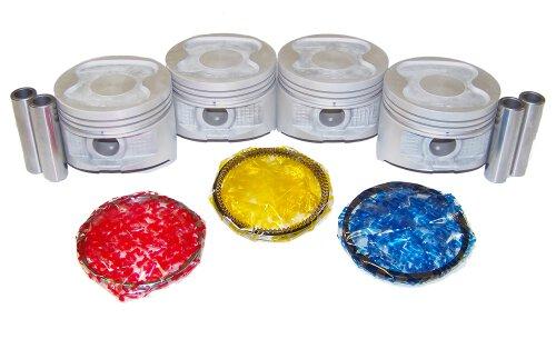 DNJ Piston and Ring Set 1988-1993 Geo, Toyota 1.6L
