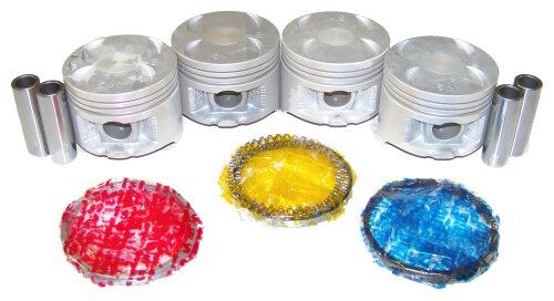 DNJ Piston and Ring Set 1988-1995 Honda 1.5L