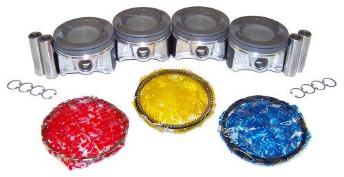 DNJ Piston and Ring Set 2007-2012 Nissan 2.5L