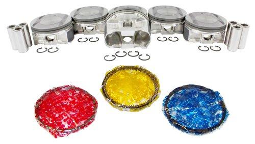 DNJ Piston and Ring Set 2007-2016 INFINITI, Nissan 3.5L