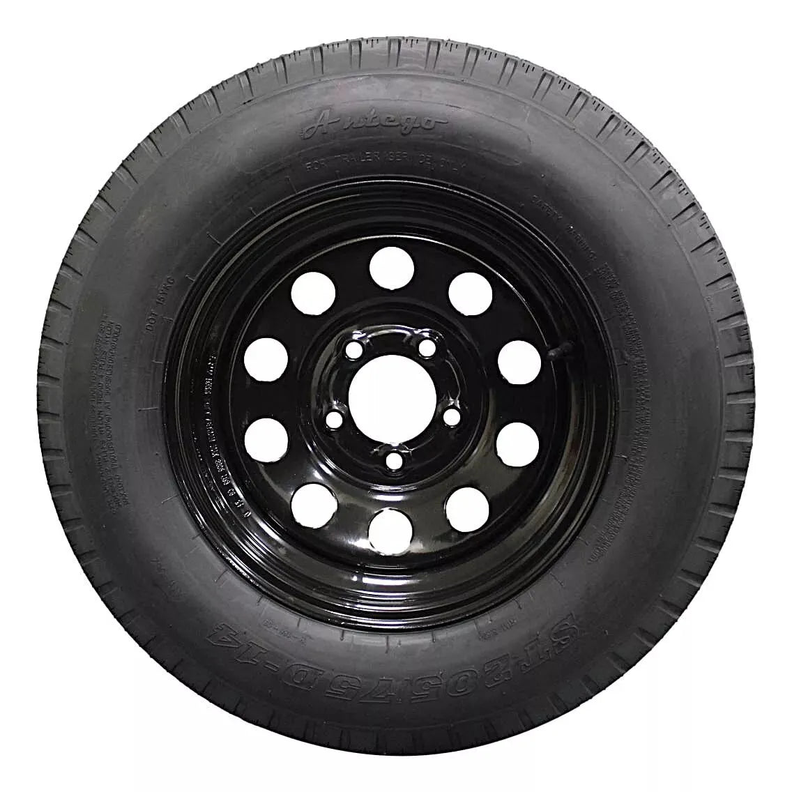 (Set of 4) and Wheel 205/75D14 Highway Terrain Assembly – Optimized for High Load Performance, 14.0-Inch Rim, Load 100.0, Speed M | A140554010096206ST20575D14-B4