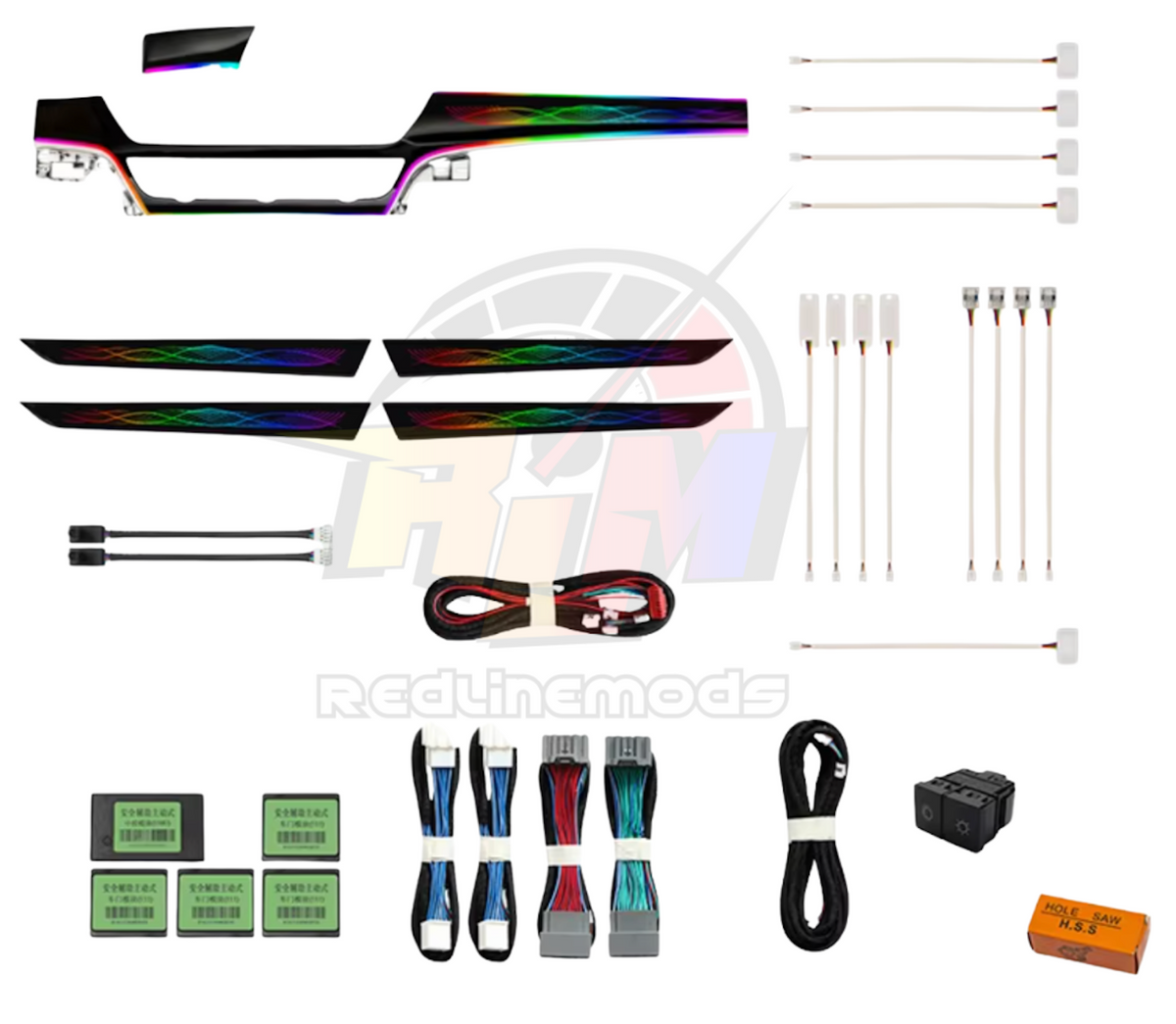 2018-2022 Accord Multicolor Flow Series Ambient Lighting Kit